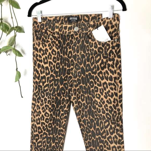 Zara cheetah high waist stretch legging NWT - Picture 8 of 8